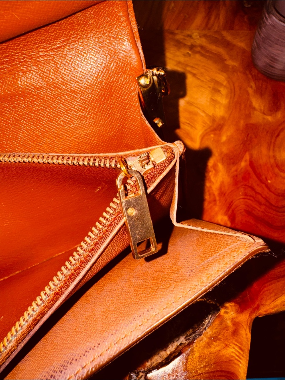 Louis Vuitton monogram vintage authentic Sarah wallet converted Crossbody - Picture 11 of 17